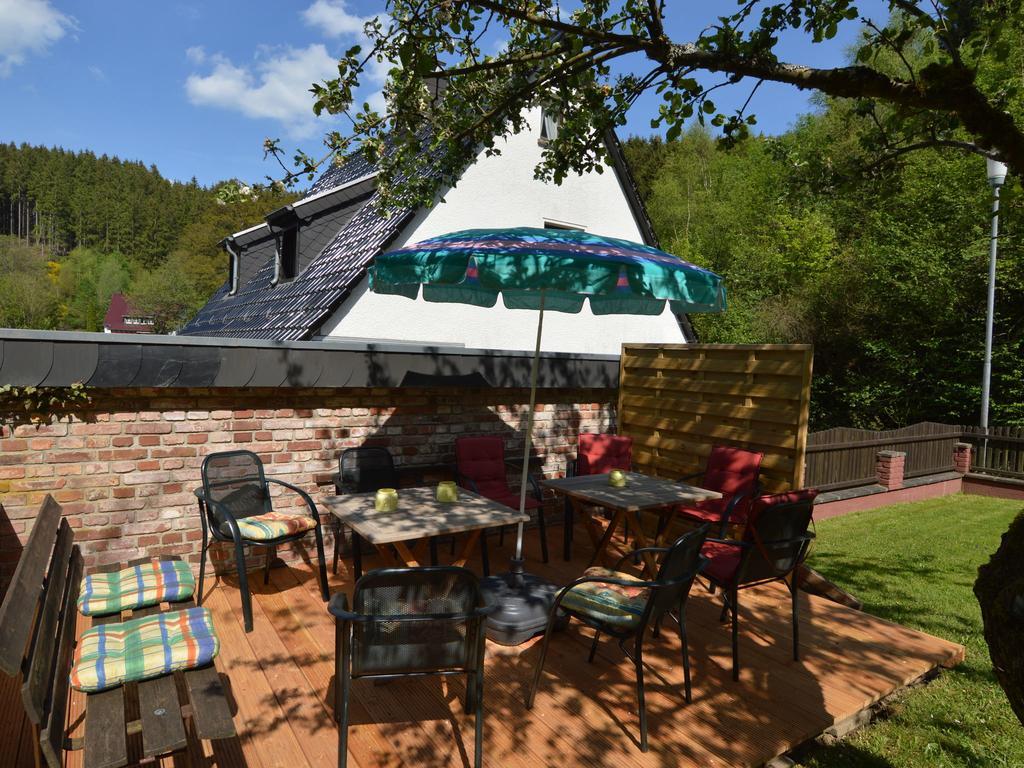 Holiday Home With Garden In Hellenthal Eifel Exterior photo